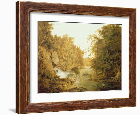 Dovedale, the Peak District-Joseph Wright of Derby-Framed Giclee Print