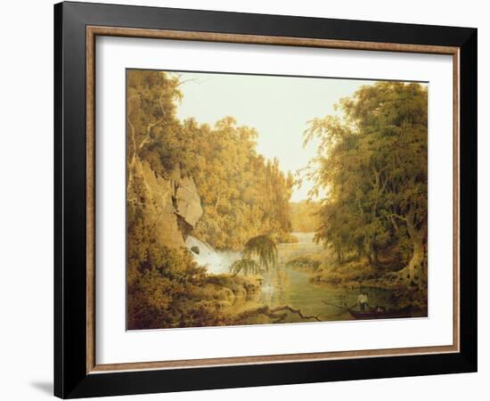 Dovedale, the Peak District-Joseph Wright of Derby-Framed Giclee Print