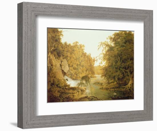 Dovedale, the Peak District-Joseph Wright of Derby-Framed Giclee Print