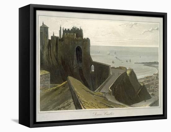 Dover Castle, c.1823-Thomas & William Daniell-Framed Premier Image Canvas