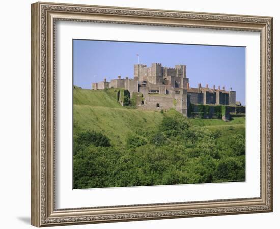 Dover Castle, Dover, Kent, England, UK, Europe-John Miller-Framed Photographic Print