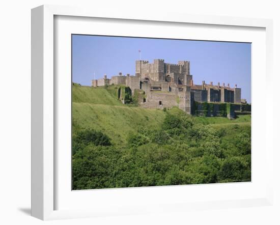 Dover Castle, Dover, Kent, England, UK, Europe-John Miller-Framed Photographic Print