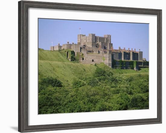 Dover Castle, Dover, Kent, England, UK, Europe-John Miller-Framed Photographic Print
