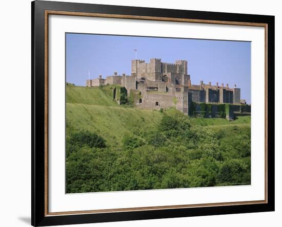 Dover Castle, Dover, Kent, England, UK, Europe-John Miller-Framed Photographic Print