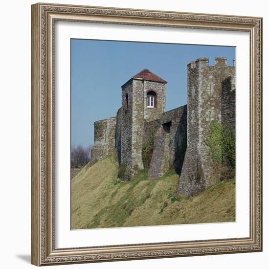 Dover Castle Walls, 12th Century-William the Conqueror-Framed Photographic Print