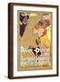 Dover- Ostend Line', Poster Advertising Travel Between England and Belgium on Princesse Elisabeth-Adolfo Hohenstein-Framed Giclee Print