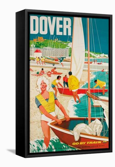 Dover, Poster Advertising British Railways, 1963-null-Framed Premier Image Canvas