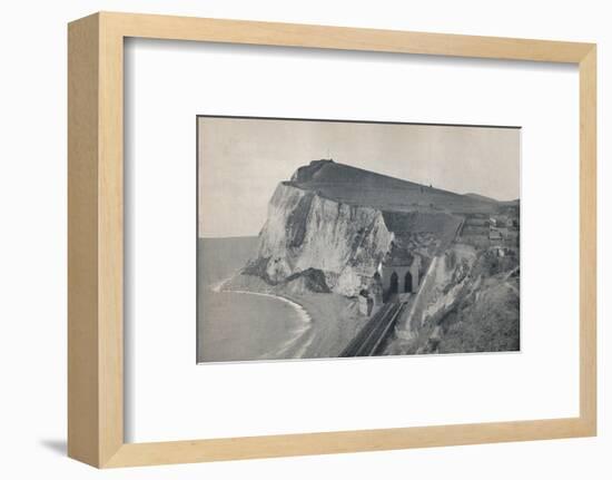 'Dover - The Tunnel in Shakespeare's Cliff', 1895-Unknown-Framed Photographic Print