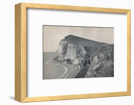 'Dover - The Tunnel in Shakespeare's Cliff', 1895-Unknown-Framed Photographic Print