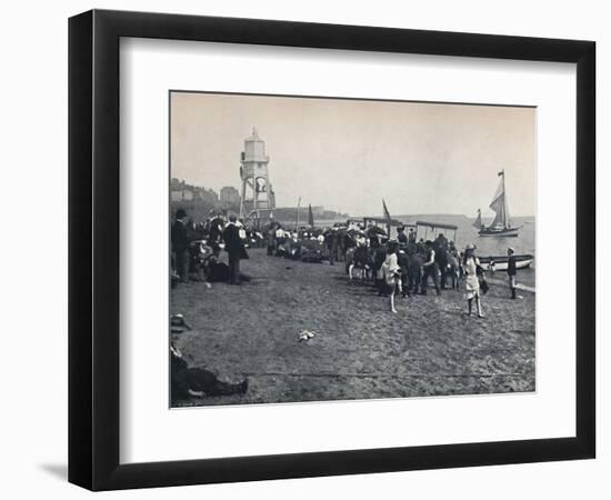 'Dovercourt - The Sands', 1895-Unknown-Framed Photographic Print