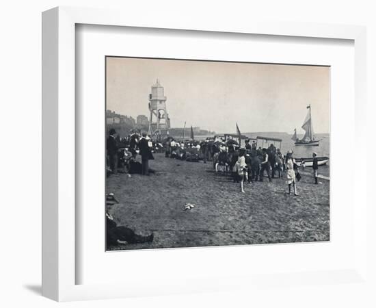 'Dovercourt - The Sands', 1895-Unknown-Framed Photographic Print