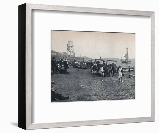 'Dovercourt - The Sands', 1895-Unknown-Framed Photographic Print