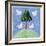 Doves around the Tree, 2001-Alex Smith-Burnett-Framed Giclee Print