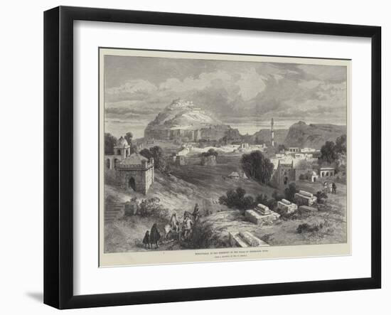 Dowlutabad, in the Territory of the Nizam of Hyderabad, India-William 'Crimea' Simpson-Framed Giclee Print