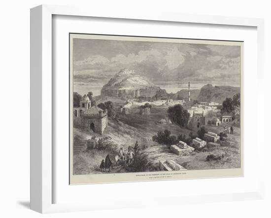 Dowlutabad, in the Territory of the Nizam of Hyderabad, India-William 'Crimea' Simpson-Framed Giclee Print