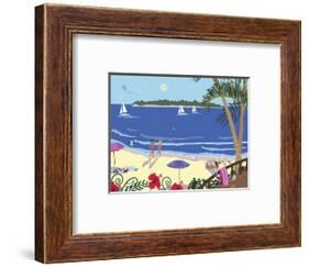 Down By The Seashore-Cindy Wider-Framed Giclee Print