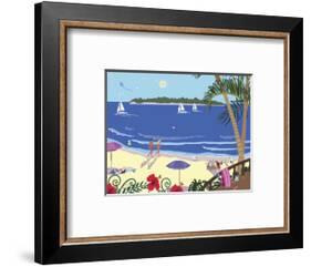 Down By The Seashore-Cindy Wider-Framed Giclee Print
