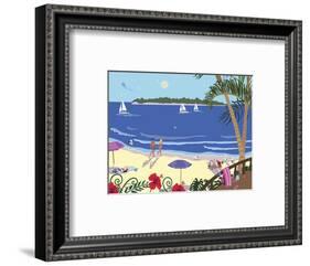 Down By The Seashore-Cindy Wider-Framed Giclee Print