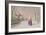 Down Lodge Lane-Peter Szumowski-Framed Giclee Print