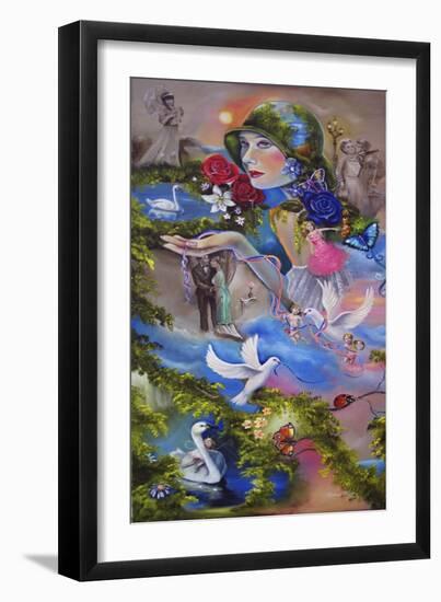 Down Memory Lane-Sue Clyne-Framed Giclee Print