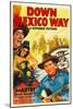 Down Mexico Way, Smiley Burnette, Fay Mckenzie, Gene Autry, 1941-null-Mounted Art Print