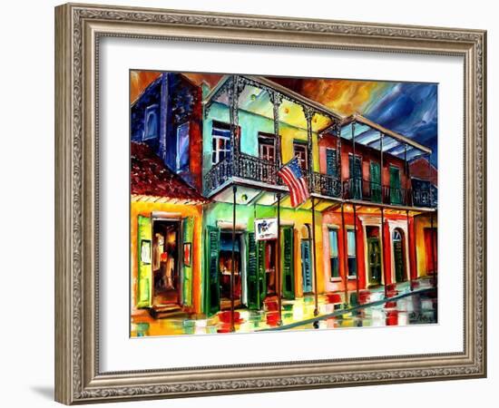 Down On Bourbon Street-Diane Millsap-Framed Art Print