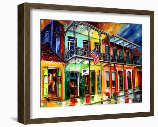 Down On Bourbon Street-Diane Millsap-Framed Art Print