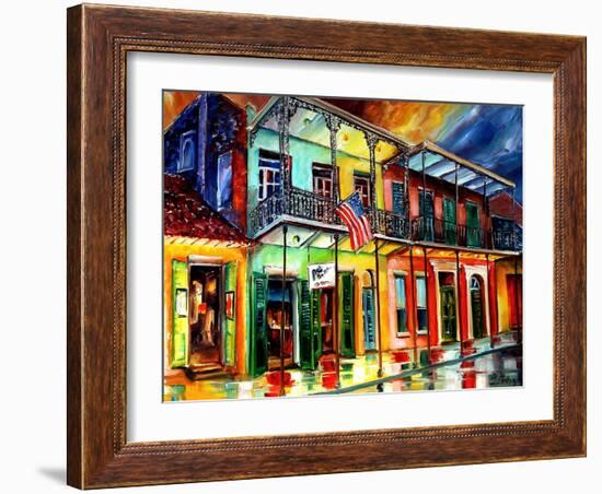 Down On Bourbon Street-Diane Millsap-Framed Art Print