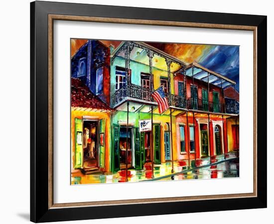 Down On Bourbon Street-Diane Millsap-Framed Art Print