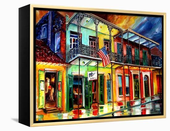 Down On Bourbon Street-Diane Millsap-Framed Stretched Canvas