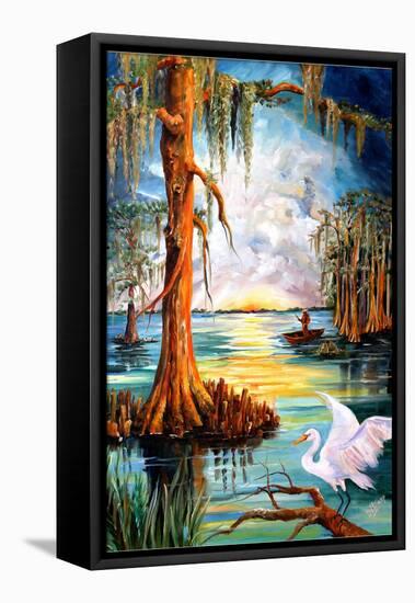 Down on the Bayou-Diane Millsap-Framed Stretched Canvas