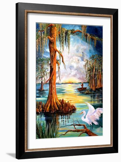 Down on the Bayou-Diane Millsap-Framed Art Print