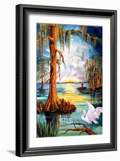 Down on the Bayou-Diane Millsap-Framed Art Print