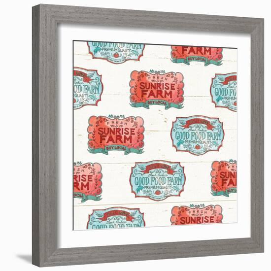 Down on the Farm Step 02A-Anne Tavoletti-Framed Premium Giclee Print