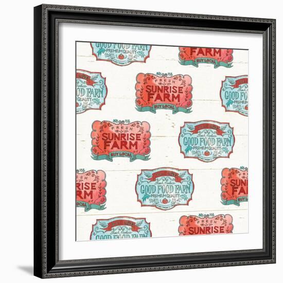 Down on the Farm Step 02A-Anne Tavoletti-Framed Premium Giclee Print