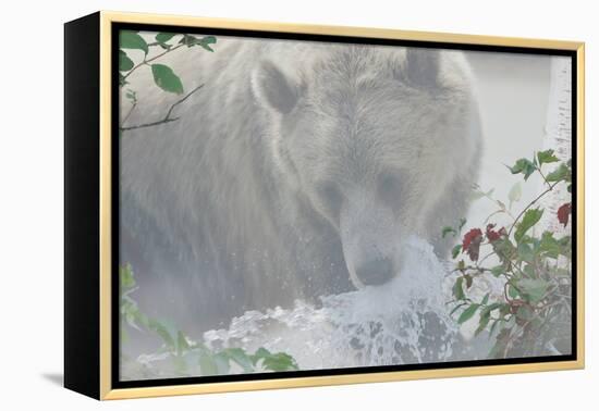 Down Stream-Gordon Semmens-Framed Premier Image Canvas