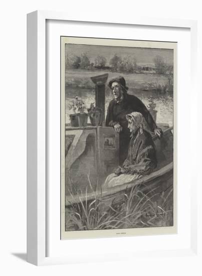 Down Stream-Davidson Knowles-Framed Giclee Print