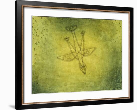 Down the More Troubling Bird-Paul Klee-Framed Giclee Print