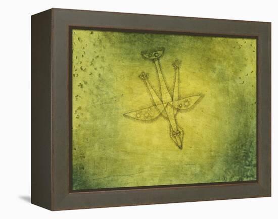 Down the More Troubling Bird-Paul Klee-Framed Premier Image Canvas