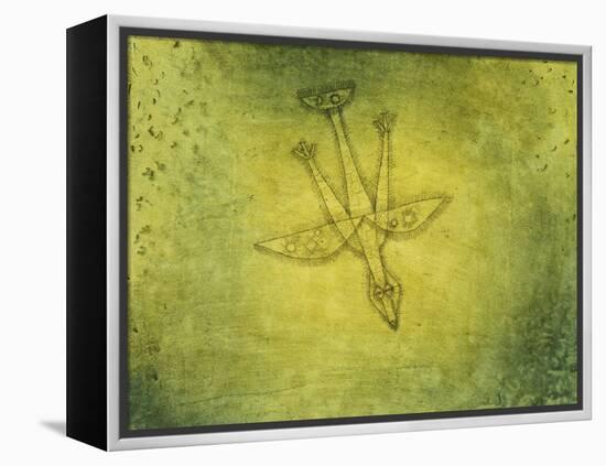 Down the More Troubling Bird-Paul Klee-Framed Premier Image Canvas