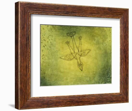 Down the More Troubling Bird-Paul Klee-Framed Giclee Print