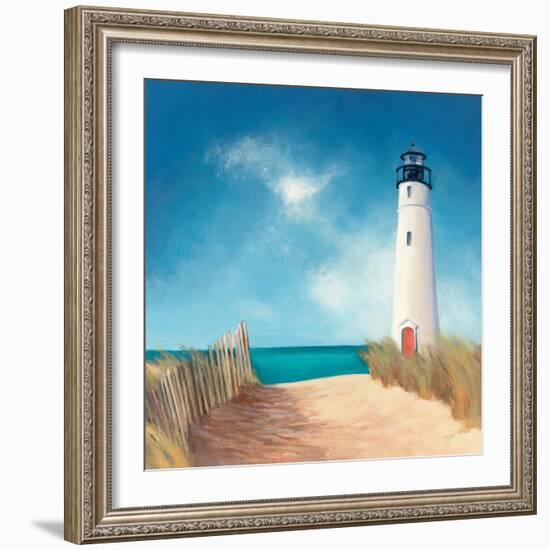 Down the Path-Julia Purinton-Framed Art Print