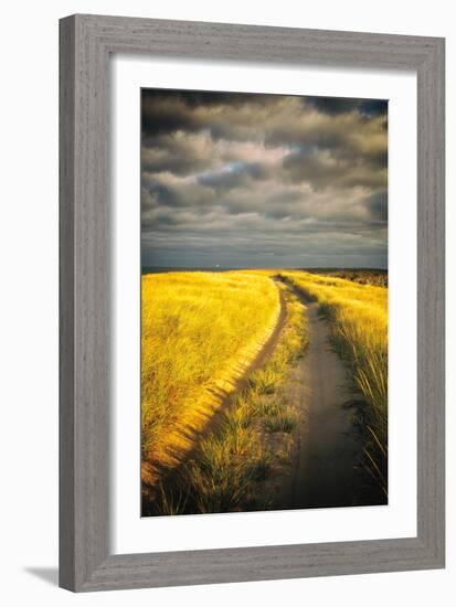 Down the Road-Aledanda-Framed Art Print