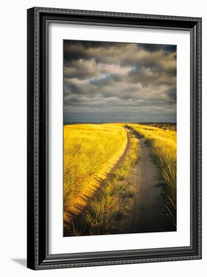 Down the Road-Aledanda-Framed Art Print