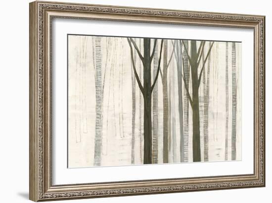 Down to the Woods on White Crop-Avery Tillmon-Framed Art Print