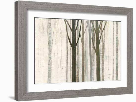 Down to the Woods on White Crop-Avery Tillmon-Framed Art Print