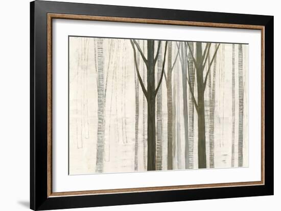 Down to the Woods on White Crop-Avery Tillmon-Framed Art Print