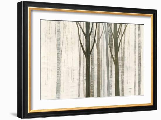 Down to the Woods on White Crop-Avery Tillmon-Framed Art Print