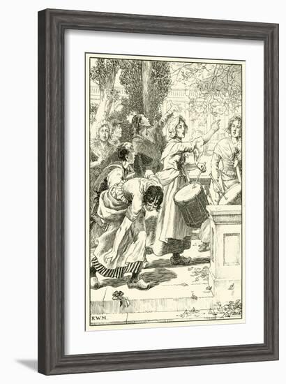 "Down with the Robbers of the Poor!"-null-Framed Giclee Print
