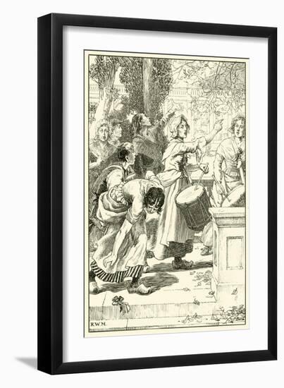 "Down with the Robbers of the Poor!"-null-Framed Giclee Print